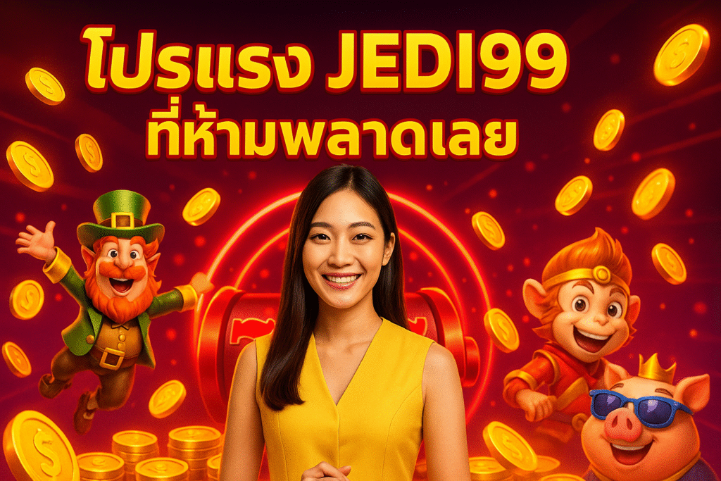 โปรแรง JEDI99 ที่ห้ามพลาดเลย