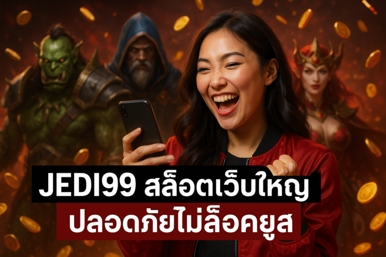 JEDI99 สล็อตเว็บใหญ่ ปลอดภัยไม่ล็อคยูส