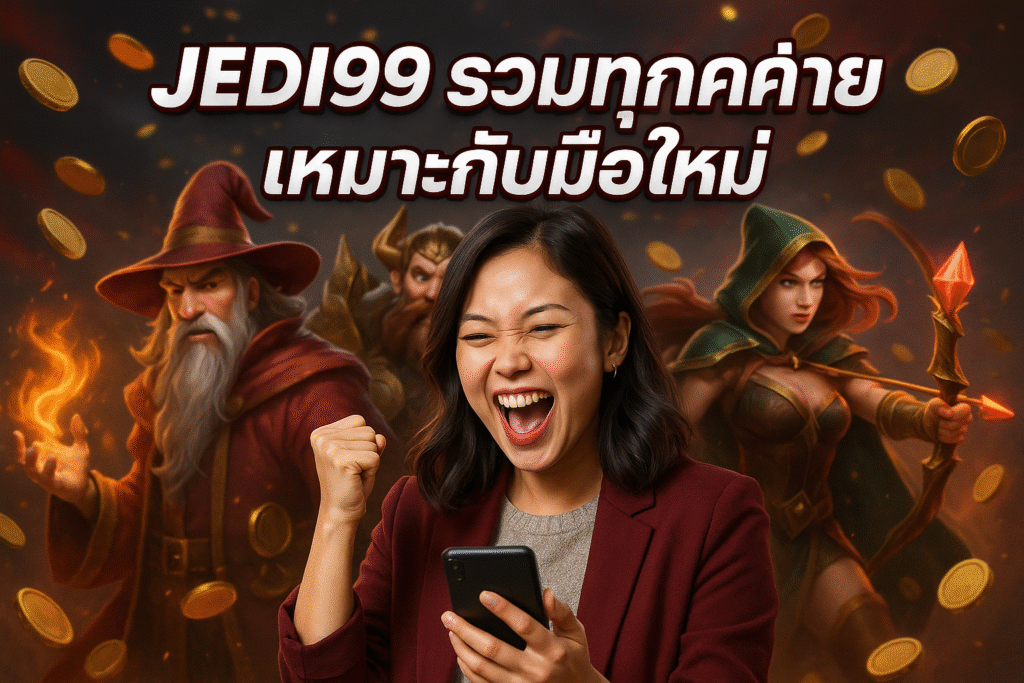 JEDI99 รวมทุกค่าย เหมาะกับมือใหม่