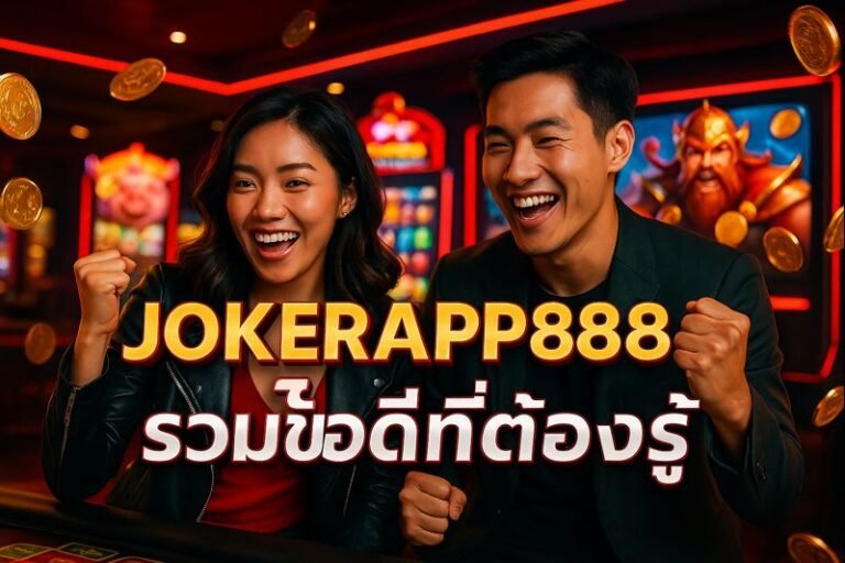 JOKERAPP888 ดีไหม? รวมข้อดีที่ต้องรู้
